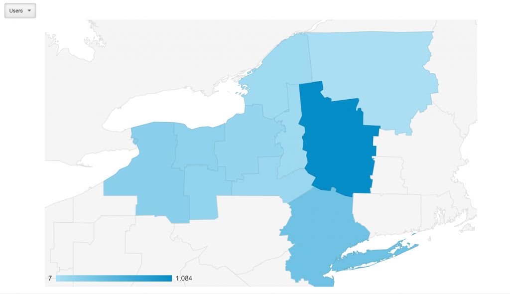 GEO location New York Metro areas - 5-7-2020