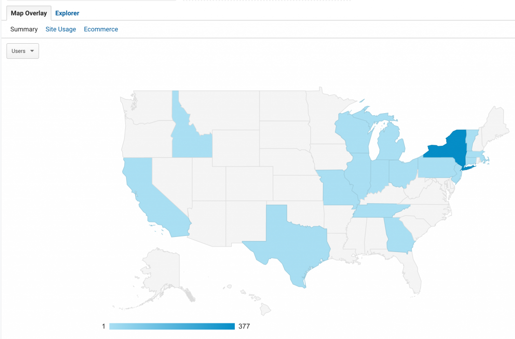 GEO Location -United States - June 11-18